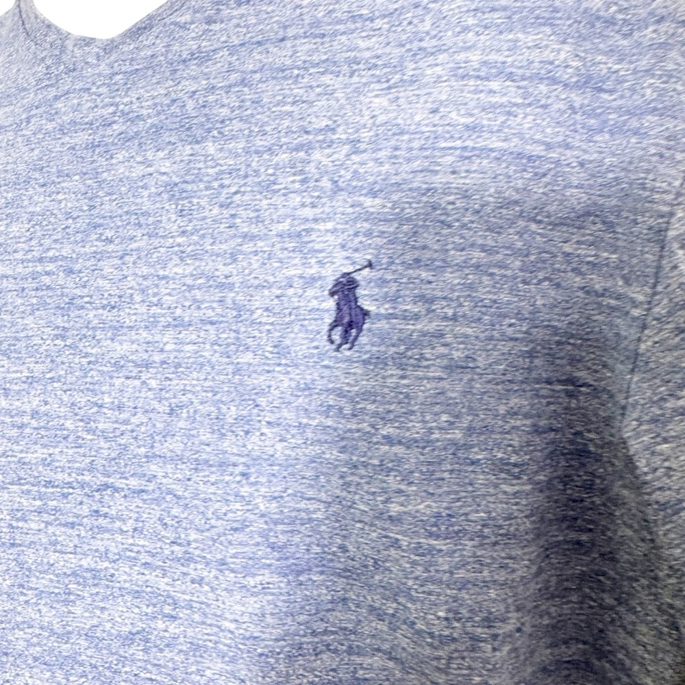 Polo Ralph Lauren Men’s Blue Classic-Fit V-Neck Tee‎ Size XXL - Picture 4 of 7